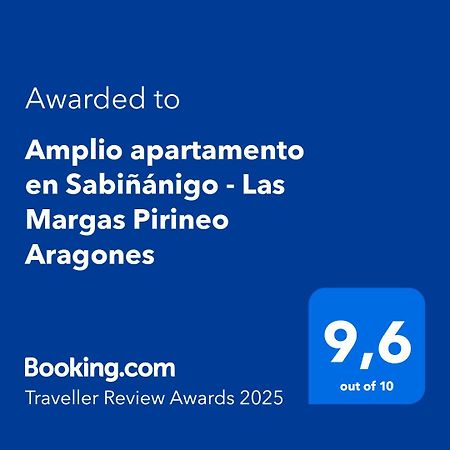 Amplio Apartamento En Sabinanigo - Las Margas Pirineo Aragones Ngoại thất bức ảnh